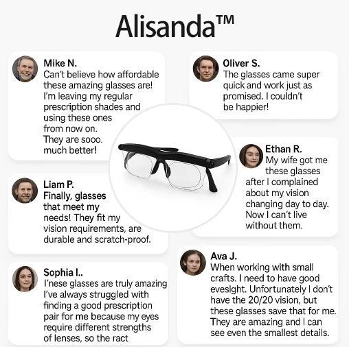 【ADJUSTABLE FOCUS GLASSES】- See Every Moment Clearly With Alisanda!