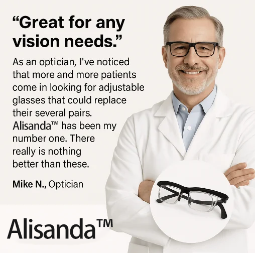 【ADJUSTABLE FOCUS GLASSES】- See Every Moment Clearly With Alisanda!