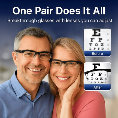 【ADJUSTABLE FOCUS GLASSES】- See Every Moment Clearly With Alisanda!