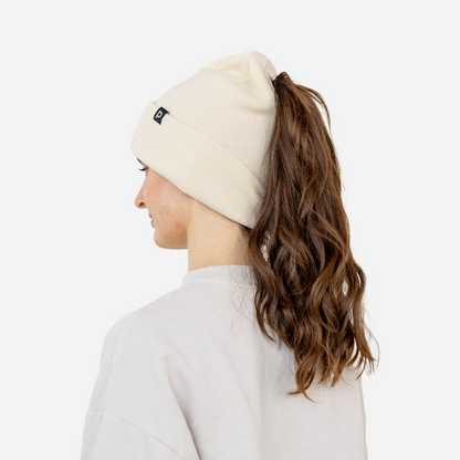 Magnetic Ponytail Beanie-Winter Knit Toque