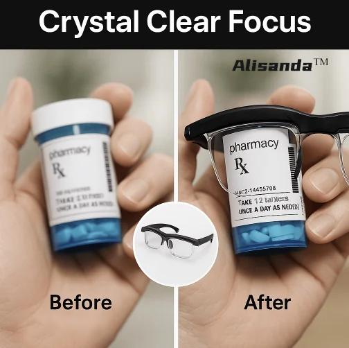 【ADJUSTABLE FOCUS GLASSES】- See Every Moment Clearly With Alisanda!