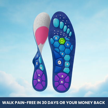 StepRelief™ Insoles — From Pain to Power. Feel the Difference Instantly!