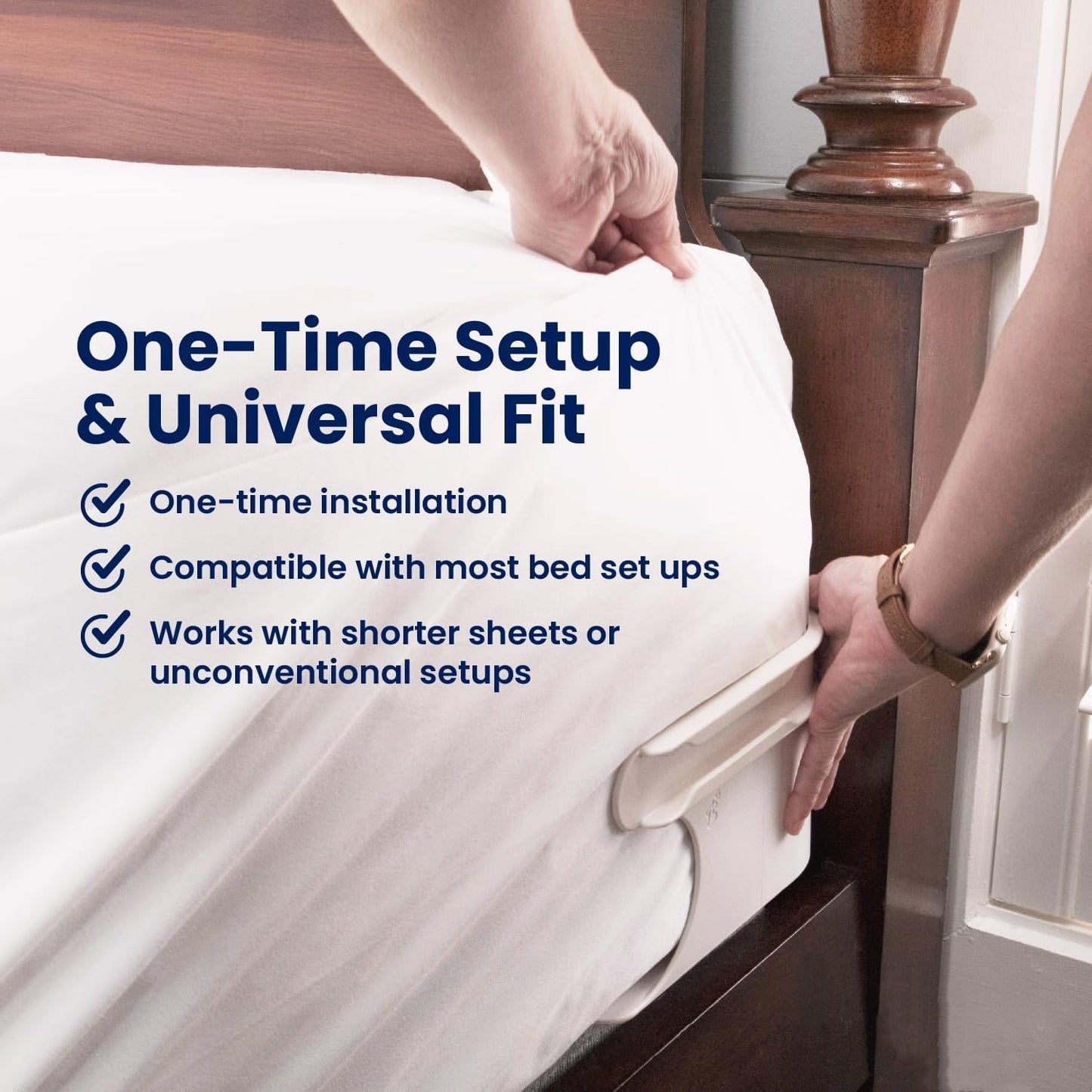 🔥Today 60% OFF - Sheet Holders - Secure Bed Sheets Firmly in Place