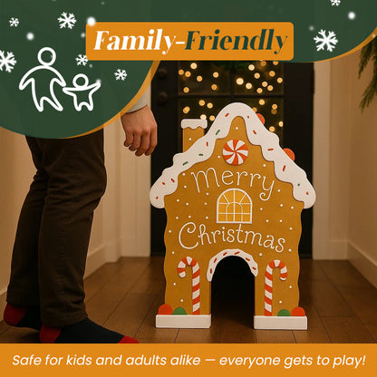 🔥LAST DAY 50% OFF -🎅 Gingerbread Golf Game Set - Best Christmas Game