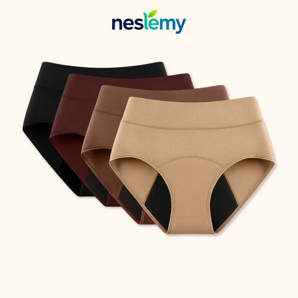 🎄 Christmas Mega Sale 70% OFF | NESLEMY™ 100% Leak-Proof Underwear 4-Pack 🎁