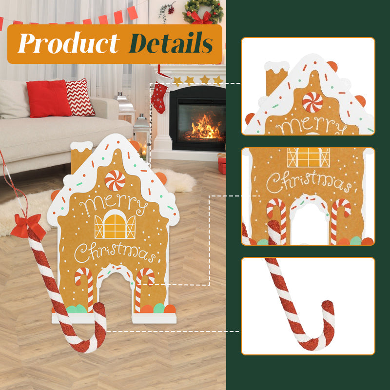 🔥LAST DAY 50% OFF -🎅 Gingerbread Golf Game Set - Best Christmas Game