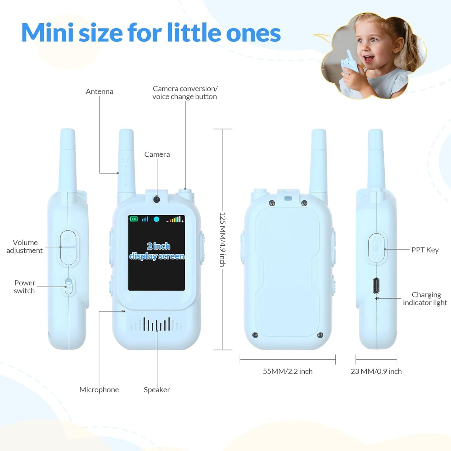 Premium Video Walkie Talkie