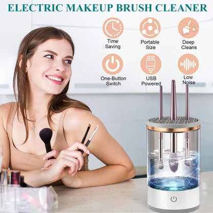 🤶🏻Christmas Sale 50% OFF-Automatic Makeup Brush Cleaner