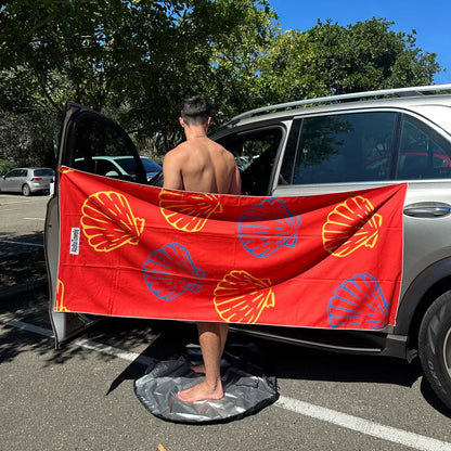 Genius magnetic towel– Dry Towel for Beach, Gym & Travel