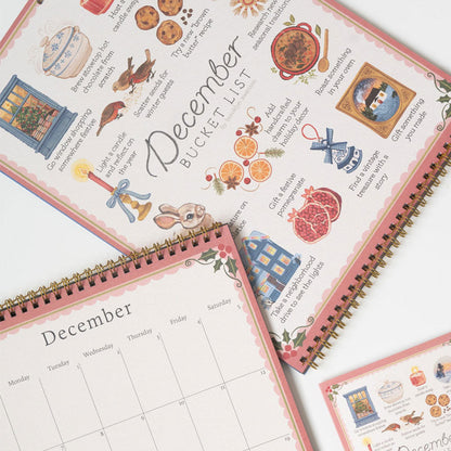 ✨2026 Bucket List Calendar📅It’s A Reminder To Live Fully. 🍂🌸