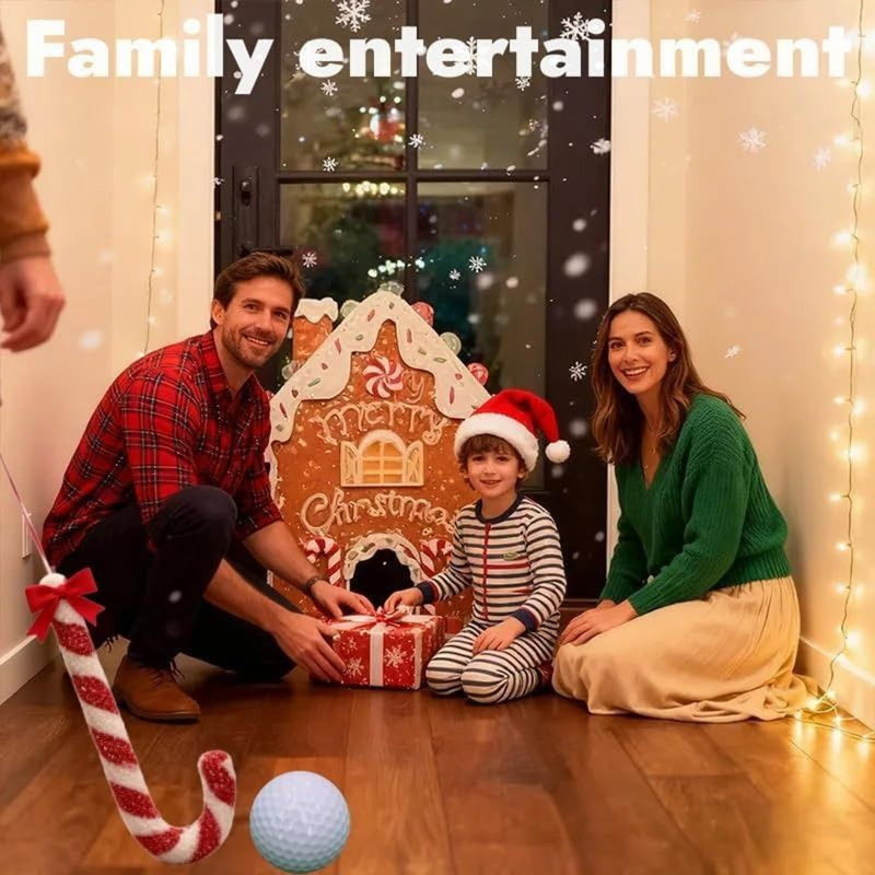 🔥LAST DAY 50% OFF -🎅 Gingerbread Golf Game Set - Best Christmas Game