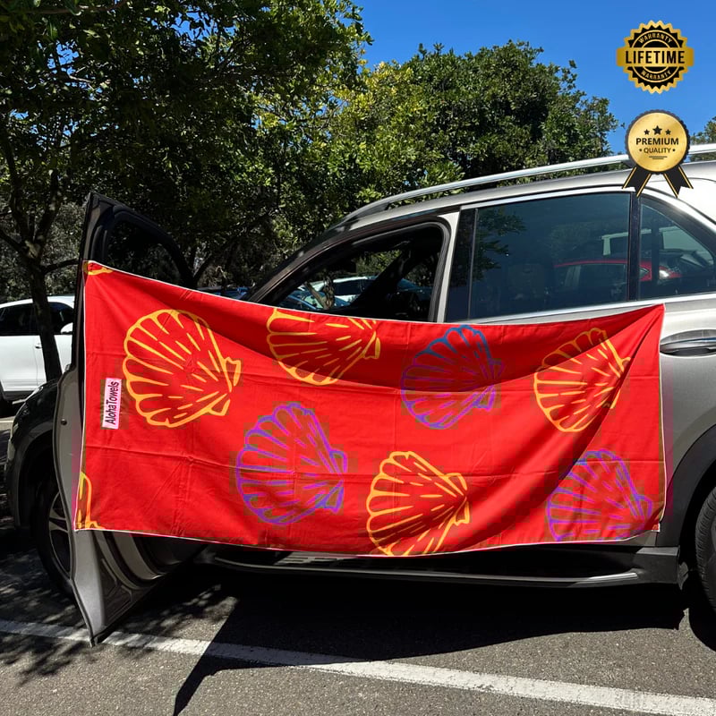 Genius magnetic towel– Dry Towel for Beach, Gym & Travel