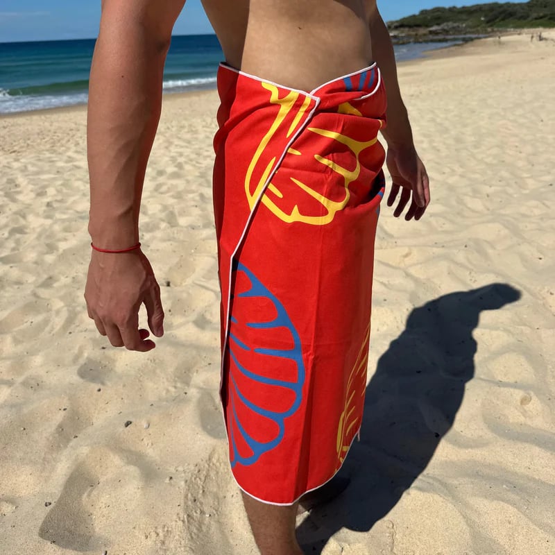 Genius magnetic towel– Dry Towel for Beach, Gym & Travel