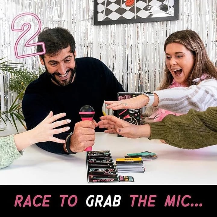 Lucky Egg Exciting Grab The Mic ✨The Party Game For People Who Can't Sing!