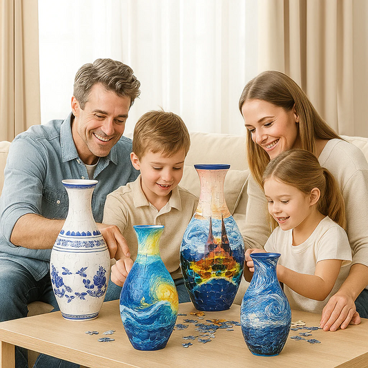 Buy 1 Save 60%🔥🎁Elegant 3D Puzzle Vase