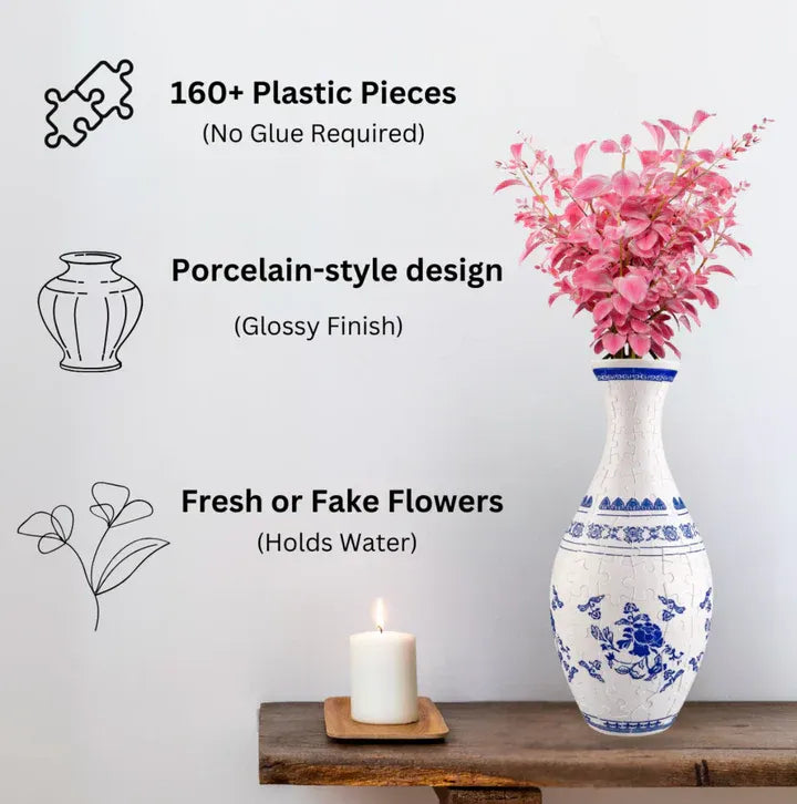 Buy 1 Save 60%🔥🎁Elegant 3D Puzzle Vase
