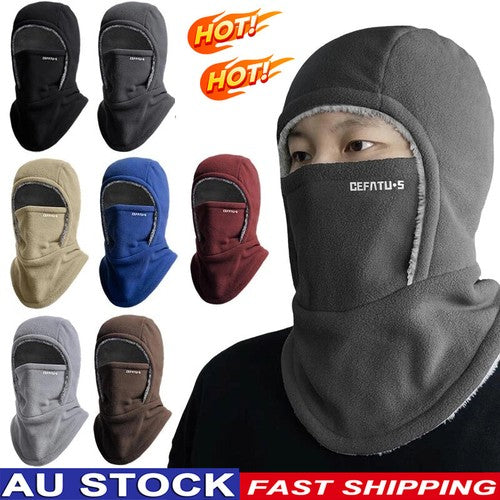 🔥Winter Warm 3-in-1 Fleece Balaclava – Full Face Mask, Hat & Neck Cover